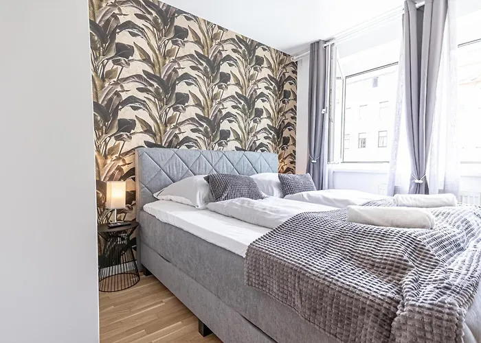 Apartman Chic 1br & 1lr Only 9 Min To Center, King Bed, Metro Access *